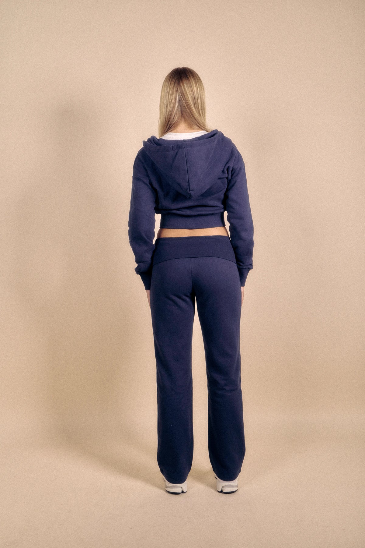 ⁠⁠Women’s Foldover Joggers - Midnight Navy